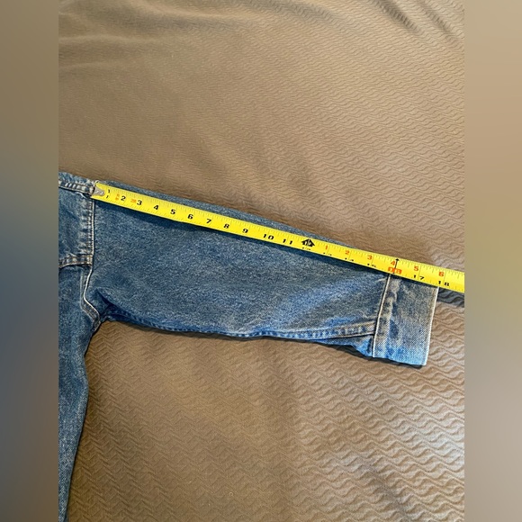 Levi’s type 3 denim Trucker jacket Vintage 80’s women’s M red tab “R” 57508 0218 - Picture 8 of 12